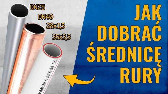 Jaka rura do wody? Dobierz średnicę i ciesz się idealnym ciśnieniem